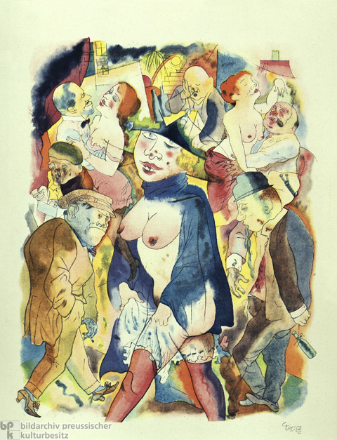 George Grosz, <i>Walzertraum</i> (1921)