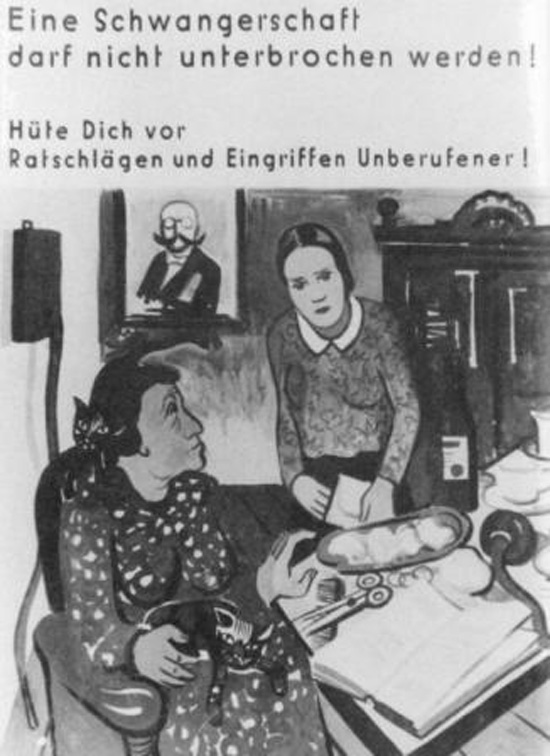 „Eine Schwangerschaft darf nicht unterbrochen werden!” (1933)