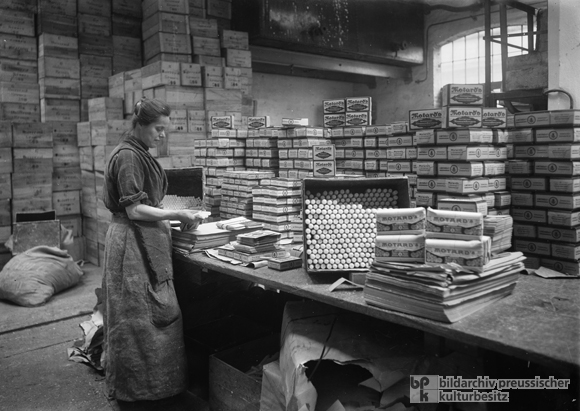 Motard Candle Factory in the Spandau Neighborhood of Berlin (1927)