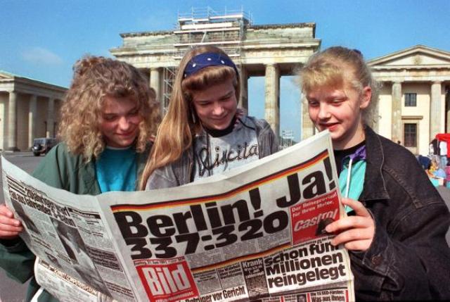 Berlin wird Hauptstadt (23. Juni 1991)