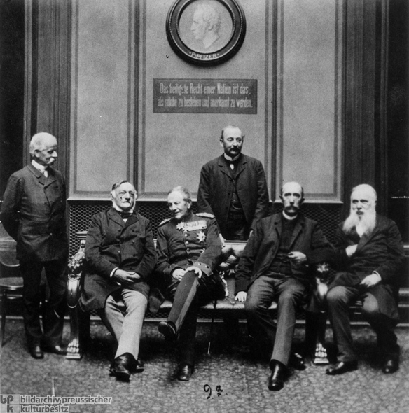 Mitglieder der Konservativen Parteifraktion im Reichstag (1889)