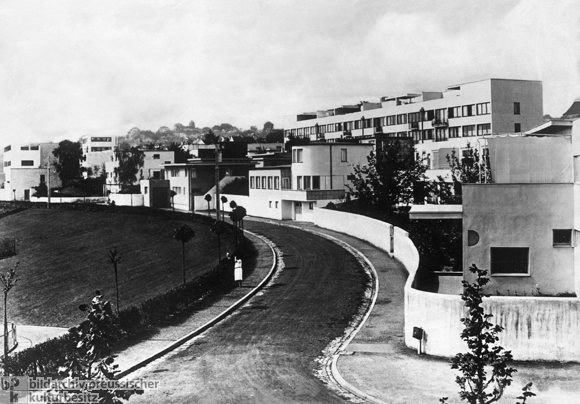 Die Weissenhof-Siedlung in Stuttgart (erbaut 1927)