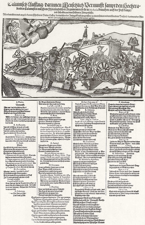 Anti-Calvinist Broadsheet (c. 1600)