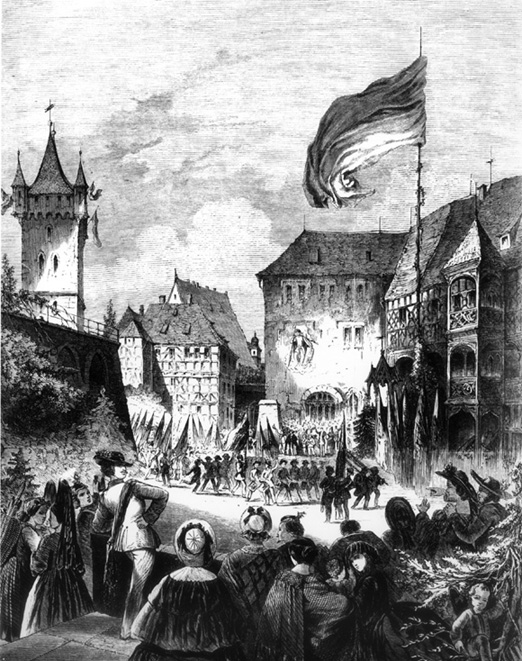Das erste allgemeine Turnfest in Coburg (1860)