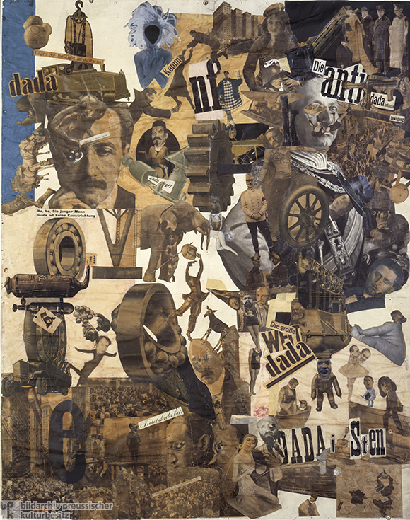 Hannah Höch, <i>Cut with the Dada Kitchen Knife through the Last Weimar Beer-Belly Cultural Epoch in Germany</i> (1919)