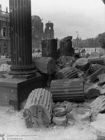 Toppled Columns from the Crown Prince’s Palace (1946)