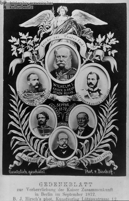Dreikaisertreffen in Berlin (5-12. September 1872)
