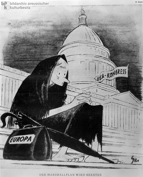 Aufbauhilfe für Europa: Der Marshallplan (1948)