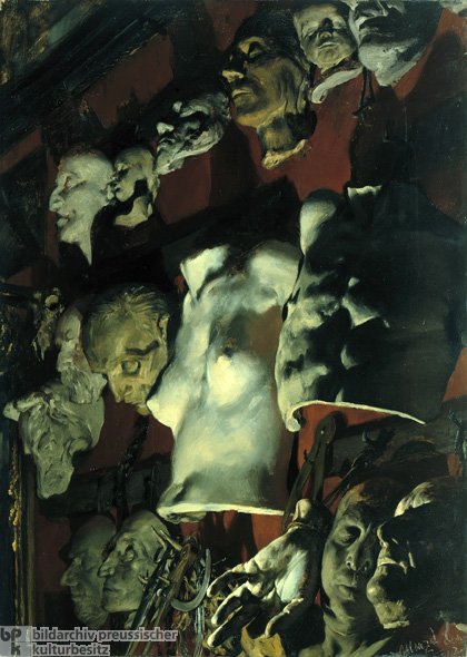 Adolph Menzel, <I>Studio Wall</i> [<I>Atelierwand</i>] (1872)