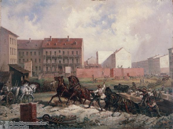 Berlin im Baufieber der Gründerzeit (Anfang der 1870er)