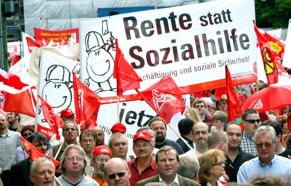 Unions Mobilize against Agenda 2010 (May 24, 2003)