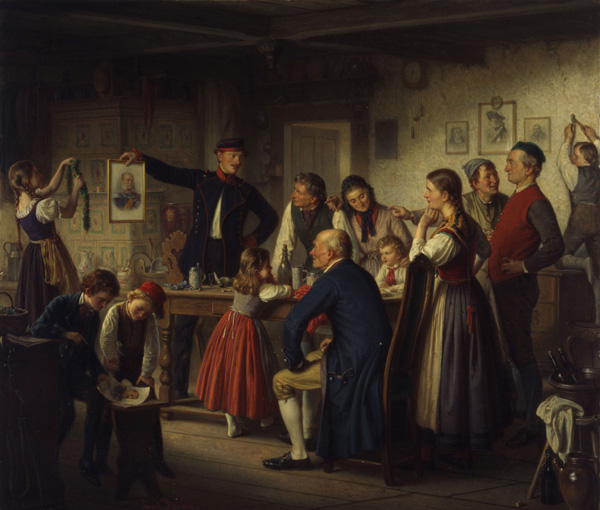 Paul Bürde, <i>Homage to Kaiser Wilhelm I</i> [<i>Die Huldigung Kaiser Wilhelm I</i>] (1871)  