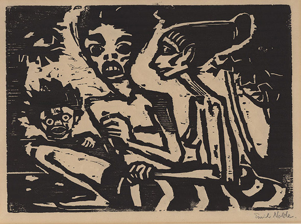 Emil Nolde, <i>Familie</i> (1917)