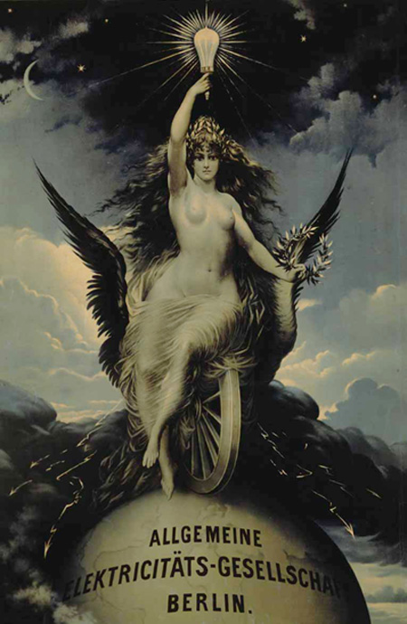 Advertising Poster for the General Electric Company [AEG] (1888) 
