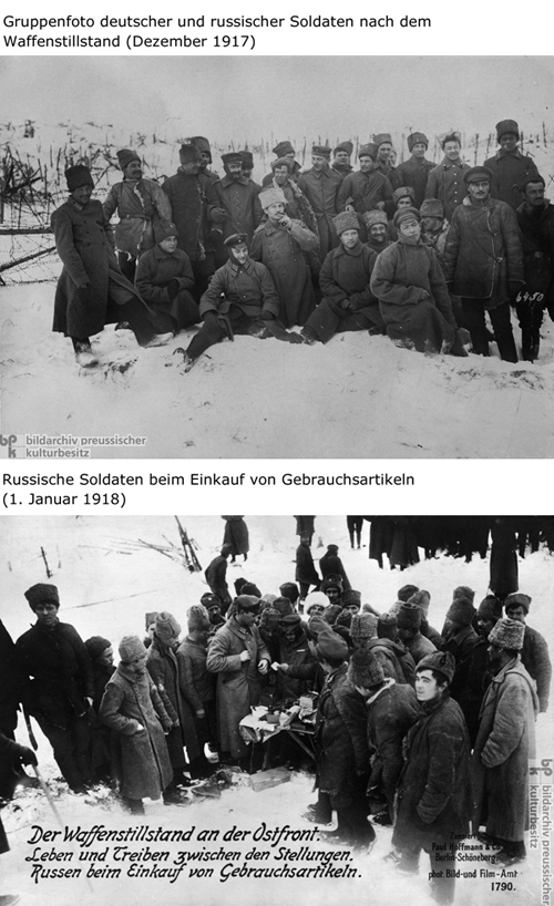 Der Waffenstillstand an der Ostfront (1917)