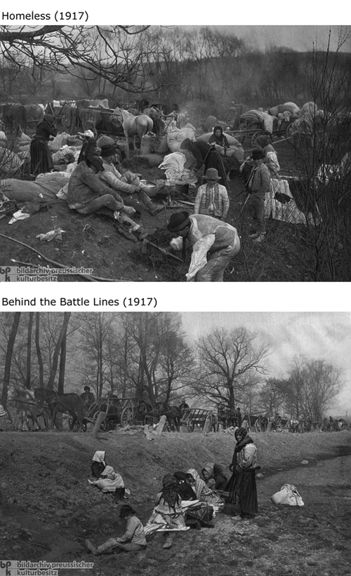 War Refugees in Russia  (1917)