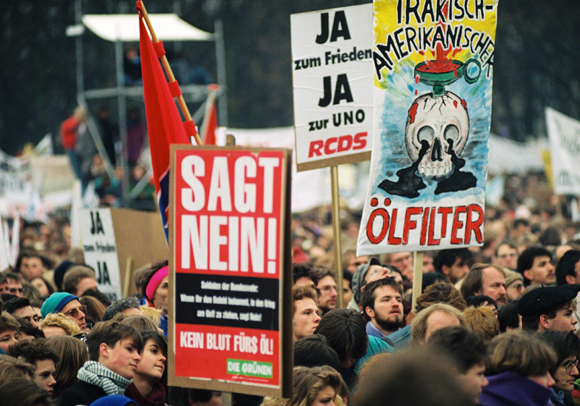 Protest against the Iraq War (January 26, 1991)